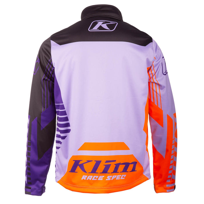 KLIM Revolt Jacket Youth in Lavender - Black