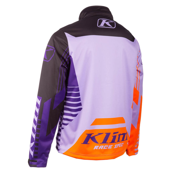 KLIM Revolt Jacket Youth in Lavender - Black