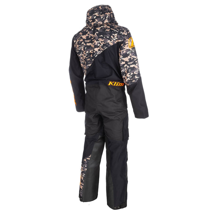Klim Scout One-Piece in Black - Montana Tan Camo 2025