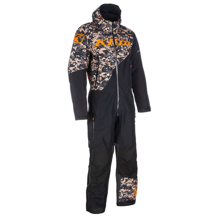 Klim Scout One-Piece in Black - Montana Tan Camo 2025