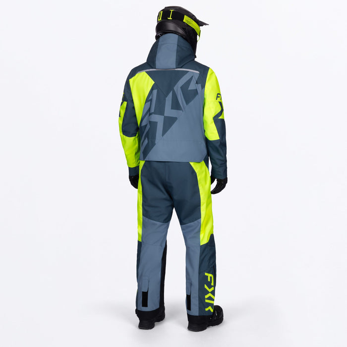 FXR COLD CROSS CX LITE MONOSUITS LITE  2026 - Light Steel/HiVis