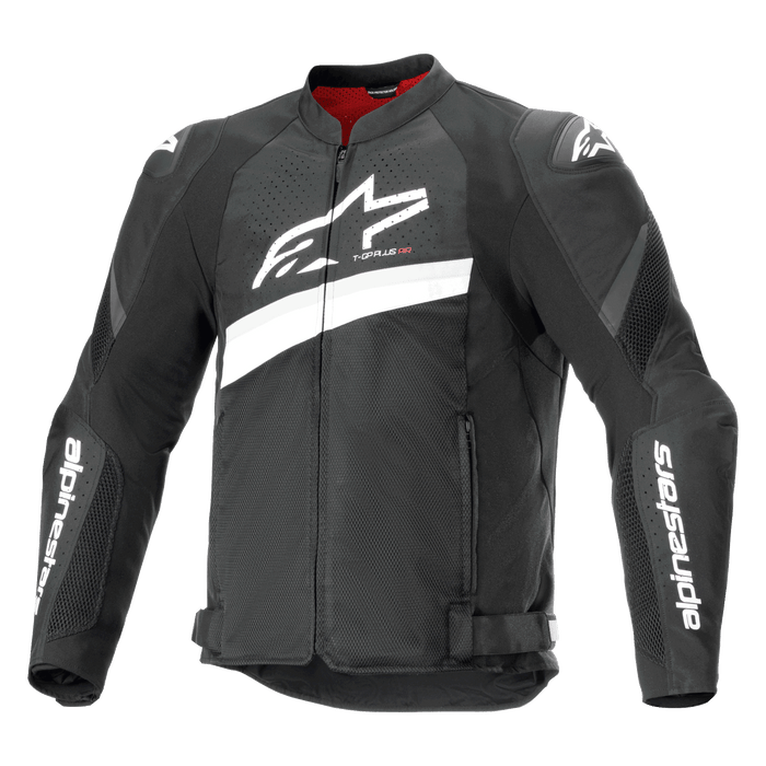 ALPINESTARS T-GP PLUS R v4 AIRFLOW JACKETS 2025 in Black/White