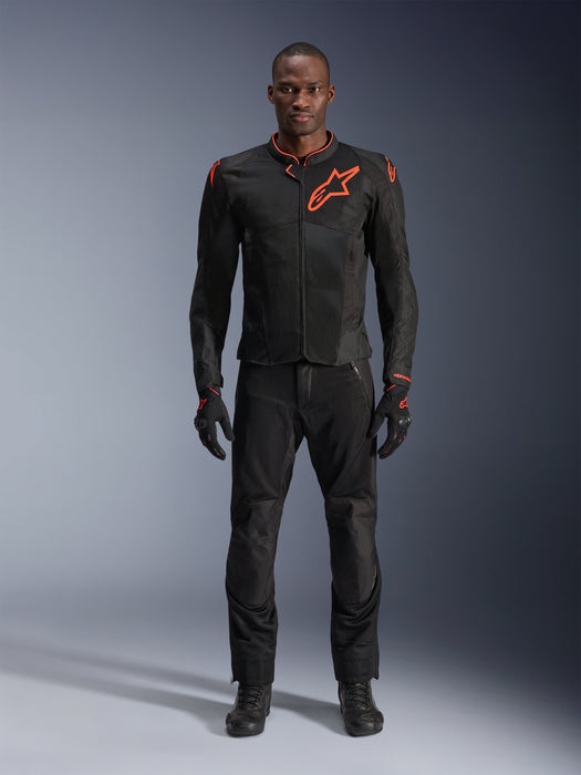 ALPINESTARS VIPER v4 AIR JACKETS 2026 in Black/Fluo Red