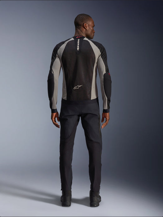 ALPINESTARS TROOP AIR JACKETS 2026 in Black/Ash Gray/Bright Red