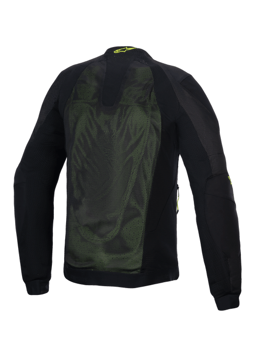 ALPINESTARS TROOP AIR JACKETS 2026 in Black/Fluo Yellow