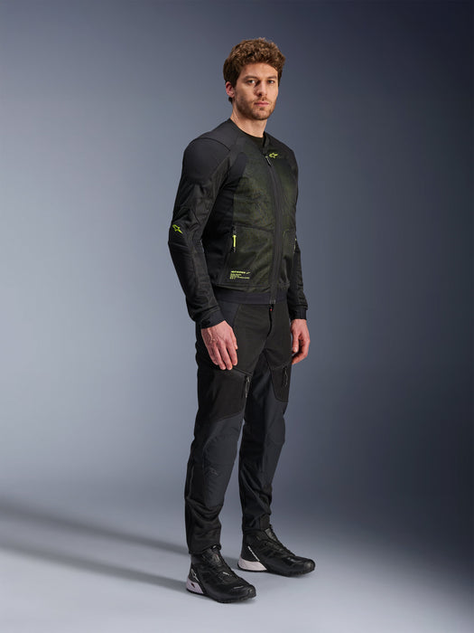 ALPINESTARS TROOP AIR JACKETS 2026 in Black/Fluo Yellow