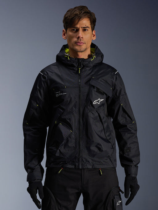 ALPINESTARS MOGRESS AIR JACKETS 2026 in Black/Lime Punch/White