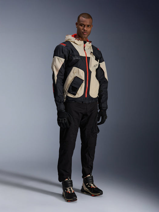ALPINESTARS MOGRESS AIR JACKETS 2026 in Black/Almond/Hot Orange