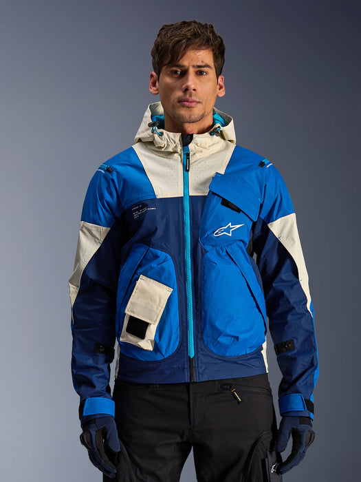 ALPINESTARS MOGRESS AIR JACKETS 2026 in Blue/Almond