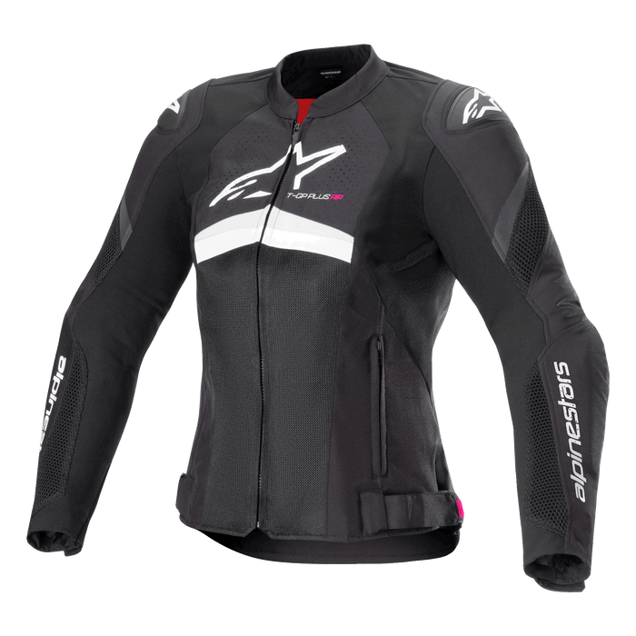 ALPINESTARS  STELLA T-GP PLUS R v4 WOMEN’S AIRFLOW JACKETS 2025 in Black/White