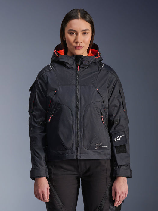 ALPINESTARS STELLA MOLLY AIR JACKETS 2026 in Black/Fluo Coral
