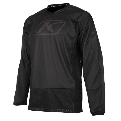 KLIM DAKAR SOLID JERSEY in Stealth Black