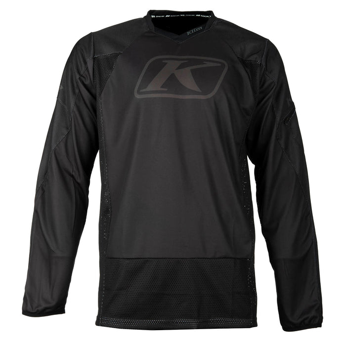KLIM DAKAR SOLID JERSEY in Stealth Black