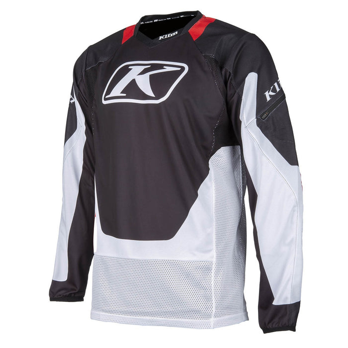 KLIM DAKAR SYNTH JERSEY 2025 in Synth Black - Redrock