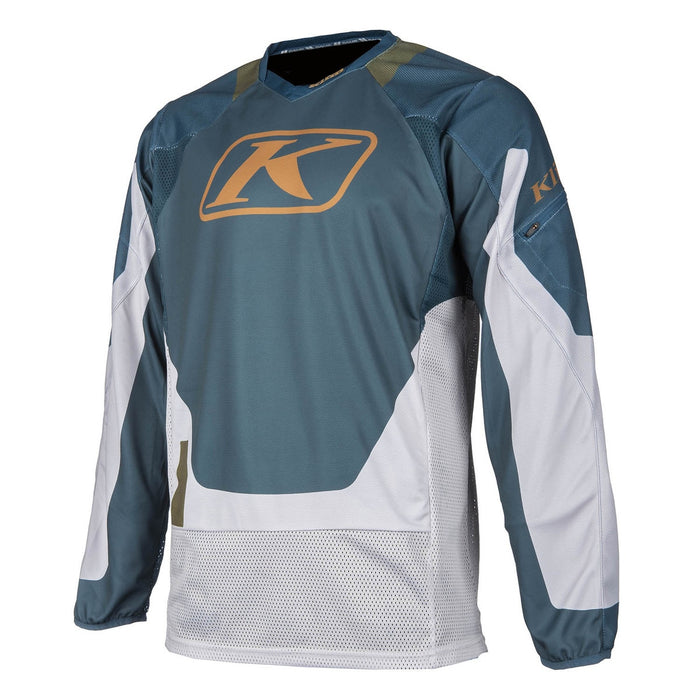 KLIM DAKAR SYNTH JERSEY 2025Synth Petrol - High-Rise