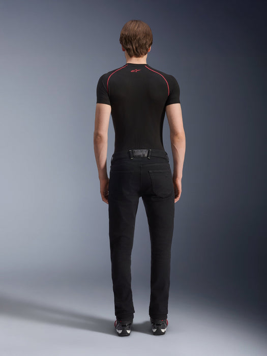 Alpinestars Copper V3 Women's Denim Pants in Black Rinse
