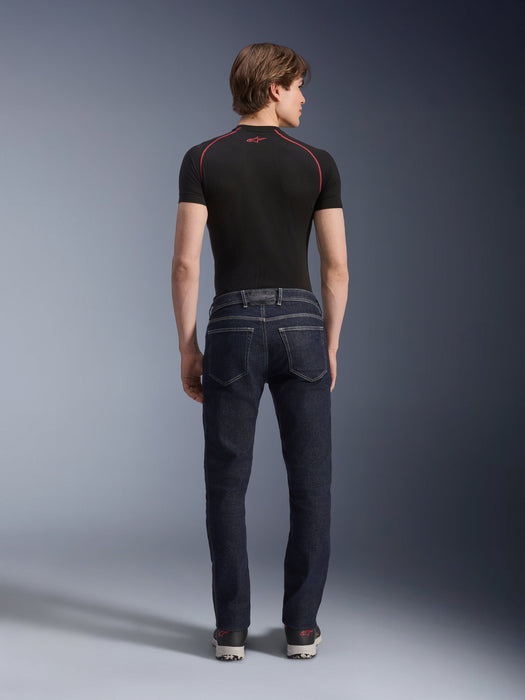 Alpinestars Copper V3 Women's Denim Pants in Blue Rinse
