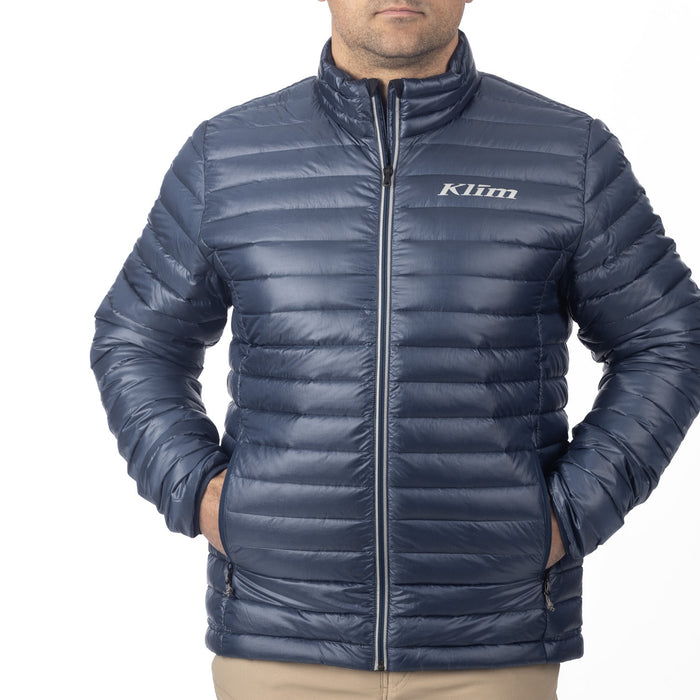 Klim Maverick Down Jackets in Ignisia Blue 2025