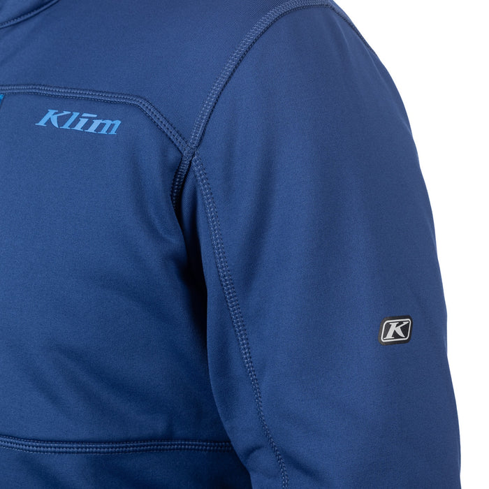 KLIM INFERNO JACKET 2025 in Nightfall Blue - Electric Blue Lemonade