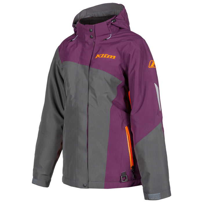 Klim Allure Jacket in Deep Purple - Asphalt