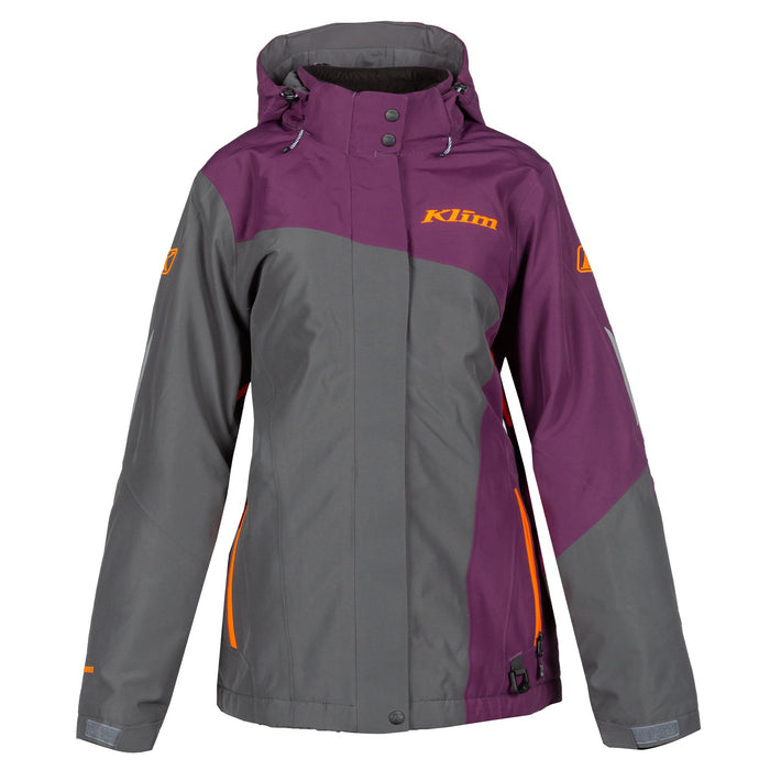 Klim Allure Jacket in Deep Purple - Asphalt