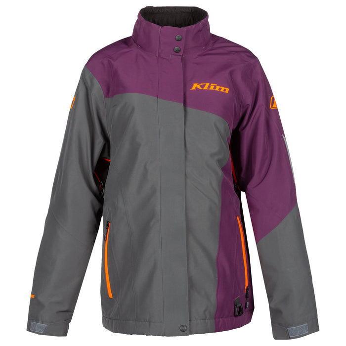 Klim Allure Jacket in Deep Purple - Asphalt