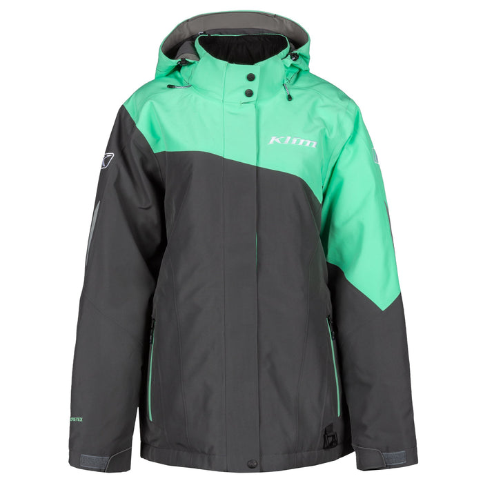 Klim Allure Jacket in Wintermint - Asphalt