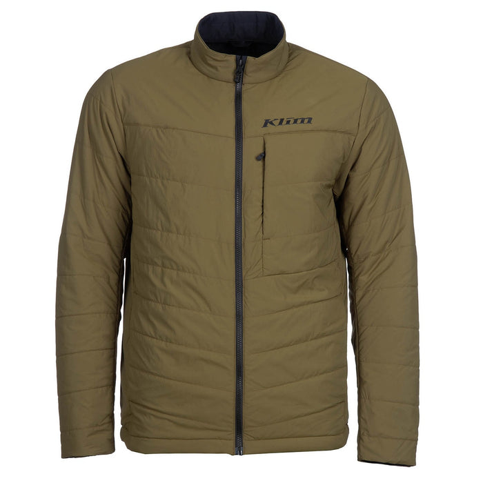 KLIM OVERRIDE JACKET in Dark Olive - Black