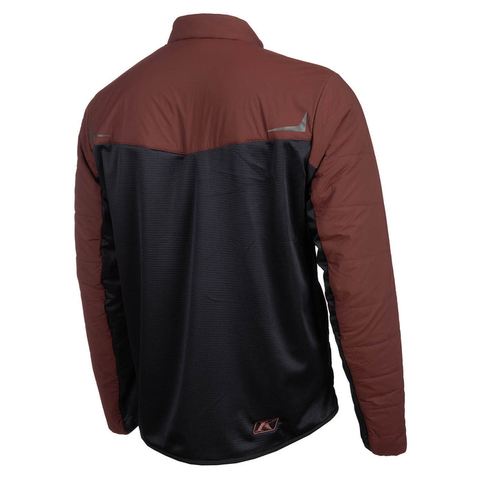 KLIM OVERRIDE ALLOY JACKET in Bitter Chocolate - Black