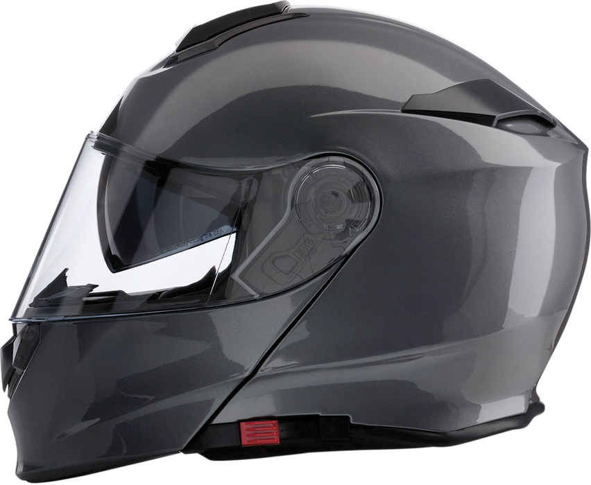 Z1R SOLARIS 2.0 MODULAR SOLID HELMET 2025 IN DARK SILVER