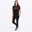 FXR WOMEN'S VICTORY PREMIUM T-SHIRT in Black/Razz