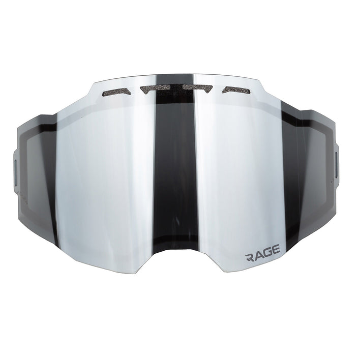 Klim Rage Goggles Replacement Lens in Dark Smoke Silver Mirror
