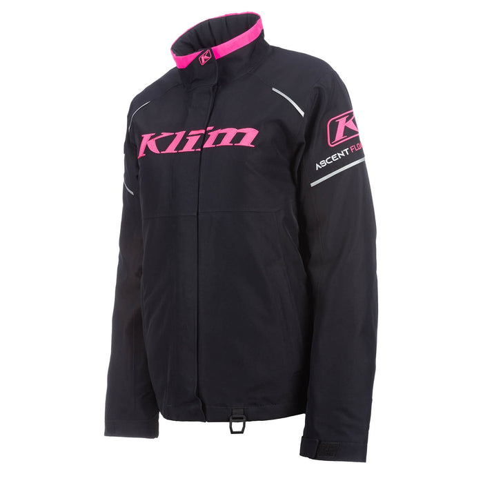KLIM WOMEN'S FLARE JACKET 2025 in Black - Pink Glo