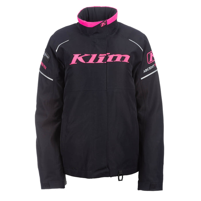 KLIM WOMEN'S FLARE JACKET 2025 in Black - Pink Glo