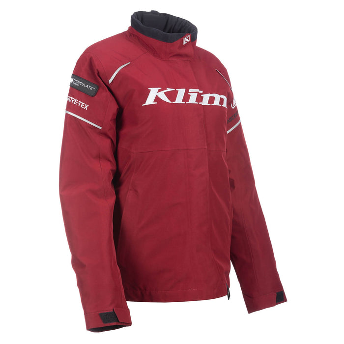 KLIM WOMEN'S FLARE JACKET 2025 in Cabernet - High-rise