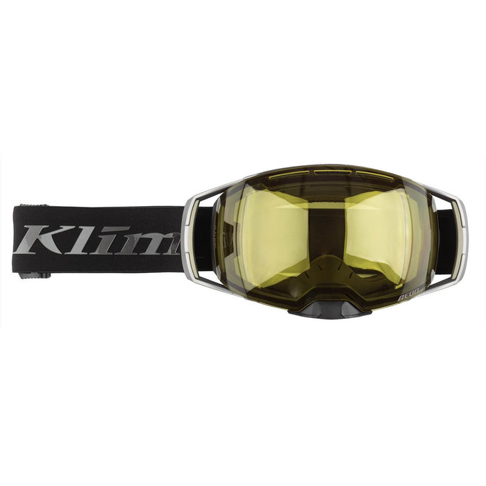 KLIM Aeon Snow Goggles in Black Comfort Yellow Tint