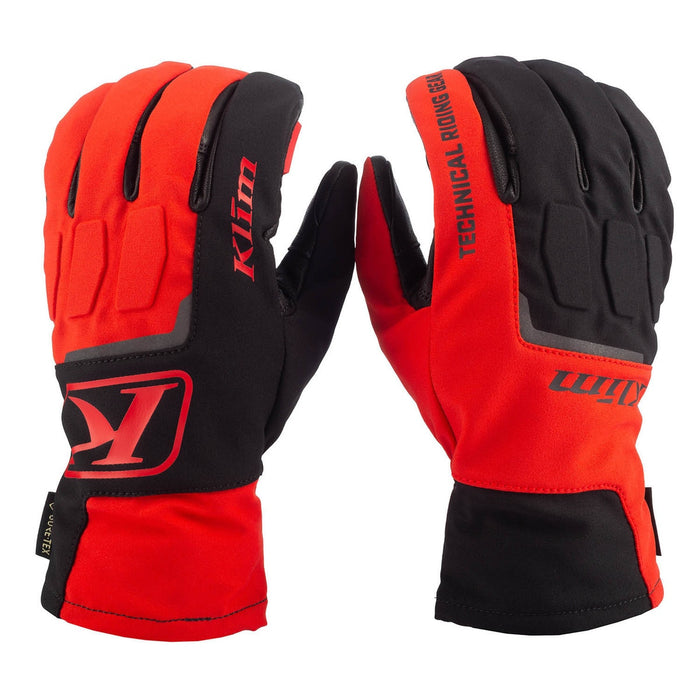 KLIM SPOOLGLOVES 2025 in \Black - Fiery Red