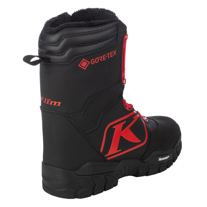KLIM FORCE GTX BOA BOOT 2025 in Black - Fiery Red