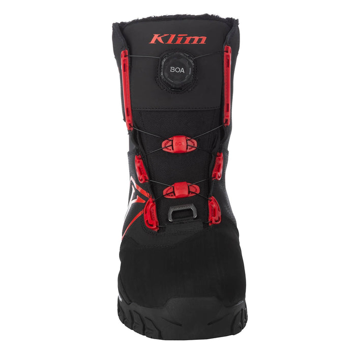 KLIM FORCE GTX BOA BOOT 2025 in Black - Fiery Red