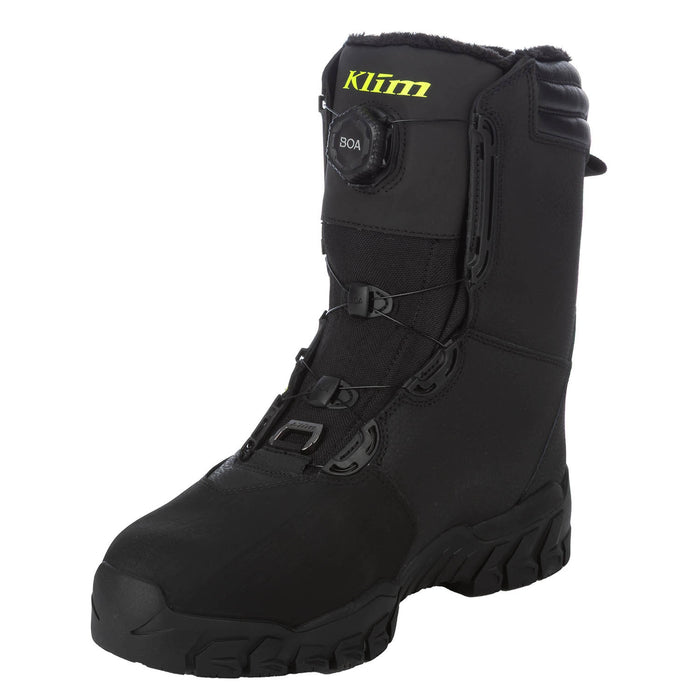 KLIM FORCE GTX BOA BOOT 2025 in Black - Hi-Vis