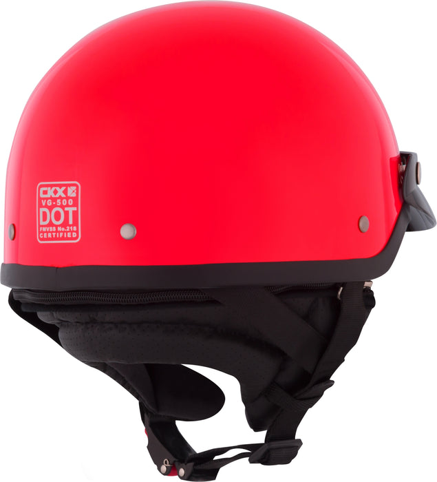 CKX VG500 SOLID HELMET 2025 - Glossy Red