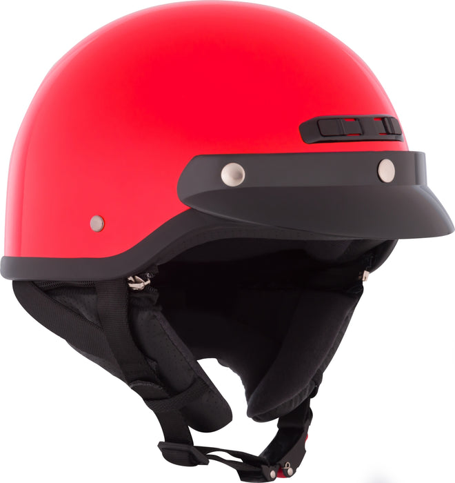 CKX VG500 SOLID HELMET 2025 - Glossy Red
