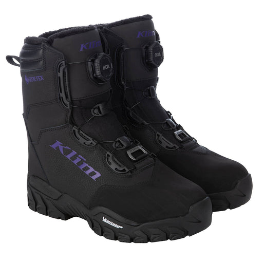 KLIM FIERCE GTX BOA BOOT 2025 in Black - Heliotrope
