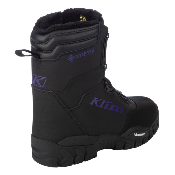 KLIM FIERCE GTX BOA BOOT 2025 in Black - Heliotrope