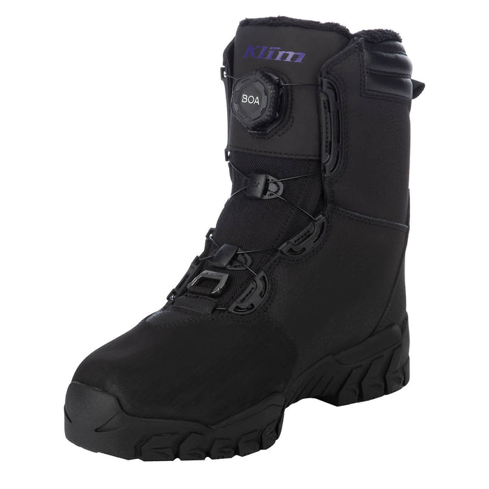KLIM FIERCE GTX BOA BOOT 2025 in Black - Heliotrope