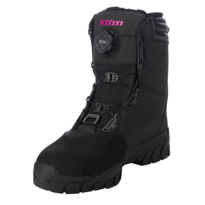 KLIM FIERCE GTX BOA BOOT 2025 in Black - Pink Glo