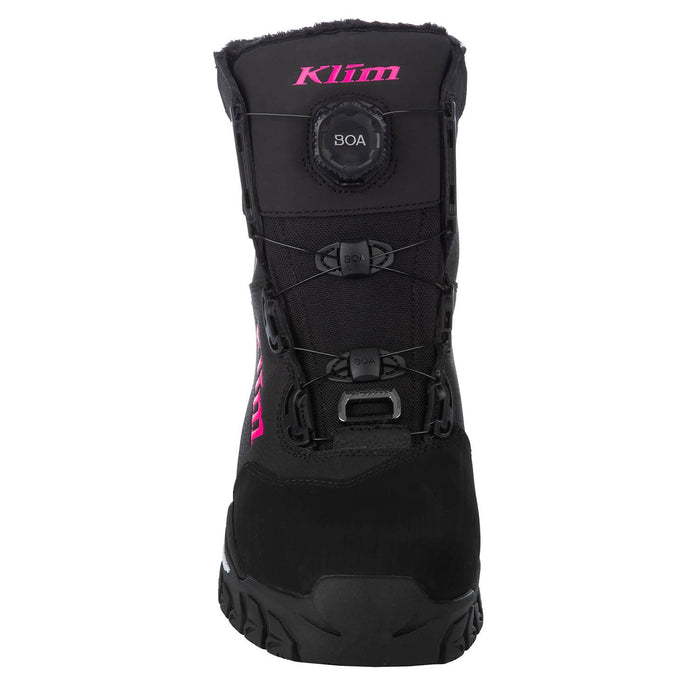 KLIM FIERCE GTX BOA BOOT 2025 in Black - Pink Glo