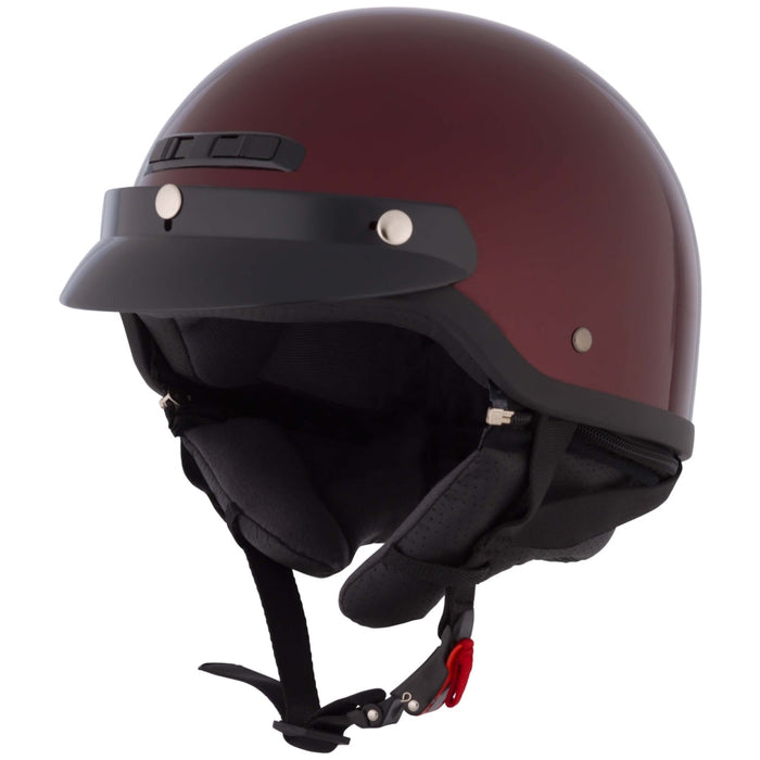 CKX VG500 SOLID HELMET 2025 - Glossy Red Wine