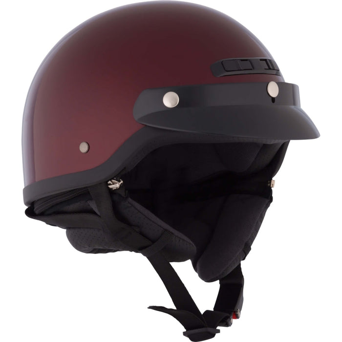 CKX VG500 SOLID HELMET 2025 - Glossy Red Wine