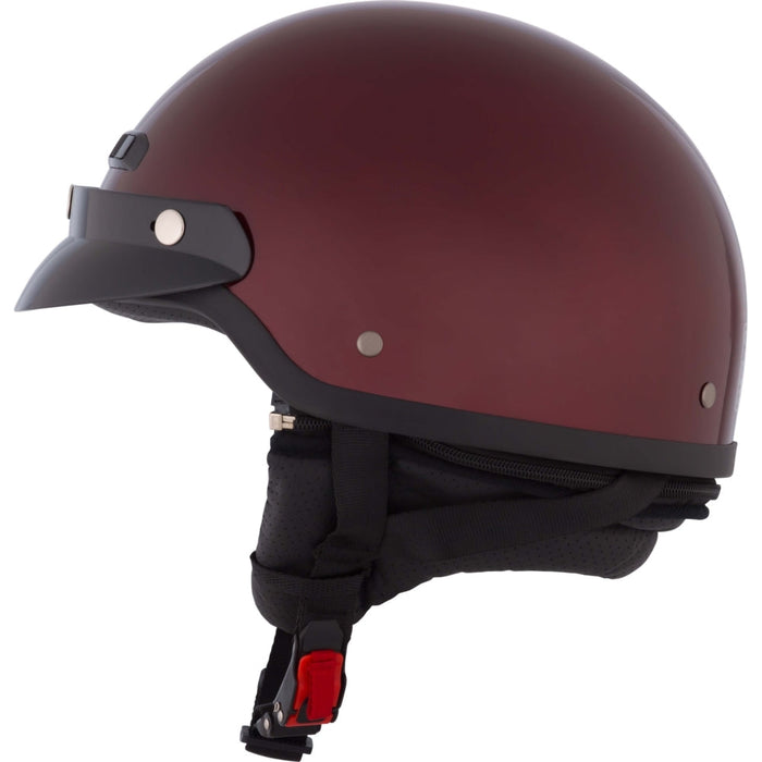 CKX VG500 SOLID HELMET 2025 - Glossy Red Wine
